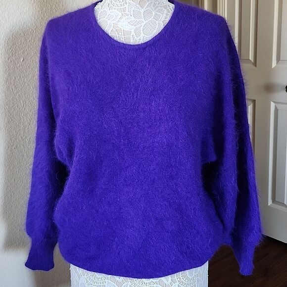 Jamie Angora/Wool Blend Sweater - Picture 1 of 8
